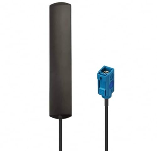 Universal Antena para Coche con Conector Fakra Z | Auto Antena 4G LTE Celular WiFi Bluetooth | 6dBi 2,4GHz | Amplificación de Señal para CarPlay | 1,5 Metros