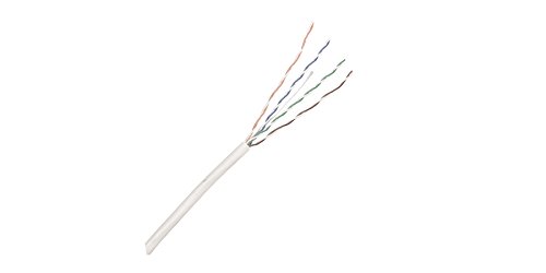 Belden 2413 23 AWG 4 Pair U/UTP CMP Box Enhanced Category 6 Nonbonded-Pair Cable (1000FT, White)