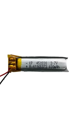 Image of KP Original 450830 3.7v 400mAh Rechargeable Battery for Bluetooth Headset, Neckband, Bluetooth Speaker, DIY etc