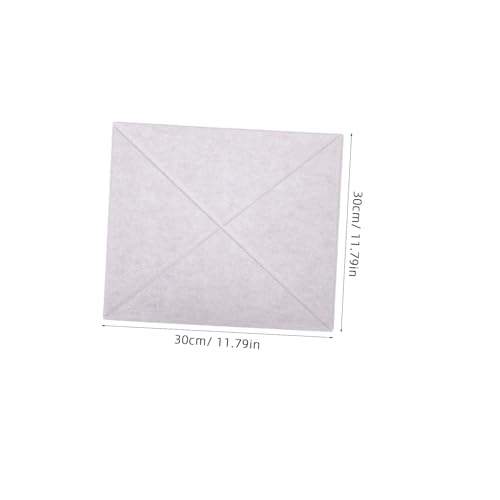 Ibasenice 6pcs Adhesivos para Pared Absorbentes de Sonido Paneles Acústicos Kit de Aislamiento Acústico Autoadhesivos para Estudio de Grabación miniatura 2