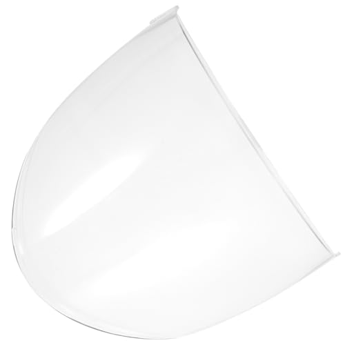 KAILIKETIY 電動バイク用ヘルメットレンズ 透明バイザー 防風防砂シールド 軽量耐久 ユニバーサル交換用モーターサイクルヘルメットアクセサ