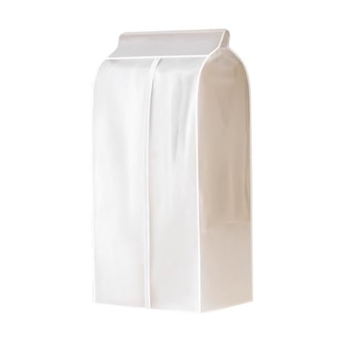 PEVA Waterproof Garment Bags - Thick Dustproof Covers for Suits, Dresses, Coats | Hanging Storage for Wardrobe & Closet (L60*W50*H120cm)
