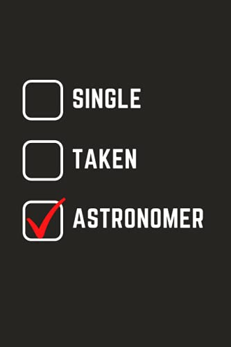 Gifts for Astronomers: Funny Gag Humor Journal Present for Stargazers | Astronomers Notebook | Hilarious Blank Lined Diary Gift for Cosmologists | Scientist Books | Minimalist Matte Black Notebook