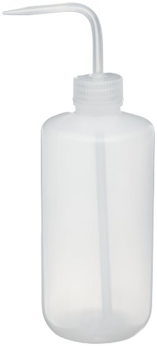 Nalgene 2401-0500 Economy Wash Bottle, LDPE, 500mL (Pack of 6)