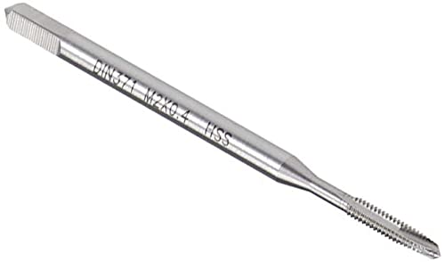 XYWHPGV M2 x 0.4 Spiral Point Threading Tap, Ground Threads H2, High Speed Steel 6542, Uncoated (Bright) Finish, Round Shan...(88525 82ac5 394a7 1d491 2cc9e cf1c7
