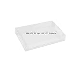 CHILDMORY 10Pcs Clear Box Case Sleeve CIB Protector for SNES N64 Games Cartridge Box