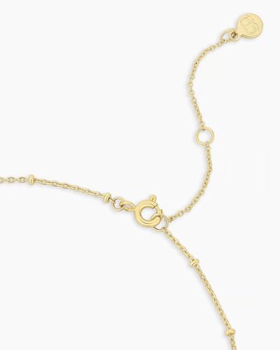 gorjana - Compass Coin Pendant Necklace 3/4 inch - 18k Gold or Silver Plated - Adjustable 17-19 inch Chain - Spring Ring Closure - Long-Lasting2