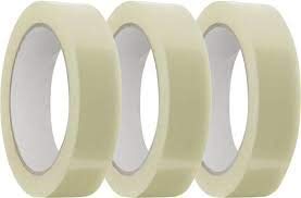 Lovato Clear/Transparent Packing Tape 1 inch x 65 Meter(Roll of 8)