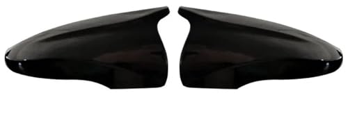 Coque de rétroviseur noir brillant pour VW Jetta MK6 et Passat B7