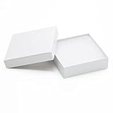 Magicool 20 Pack 3.5x3.5x1 Inch Cardboard Jewelry Boxes,Used for Necklaces,Bracelets,Earrings,Jewelr