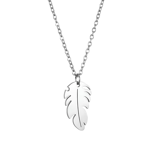 Collier de plumes de flèche en argent, idée cadeau idéale pour filles et femmes