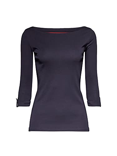 ESPRIT-Longsleeve-mit-Turn-up-Aermeln-Bio-Baumwolle