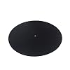 Alnicov Plattenspieler Wollmatte 29,5 cm Audiophile Pad Antistatisch LP Spieler Anti-Vibration