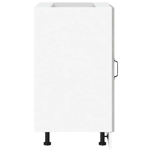 Vidaxl Mobiletto “Lyon” Grigio Sonoma 80X46X81,5 Cm - 6