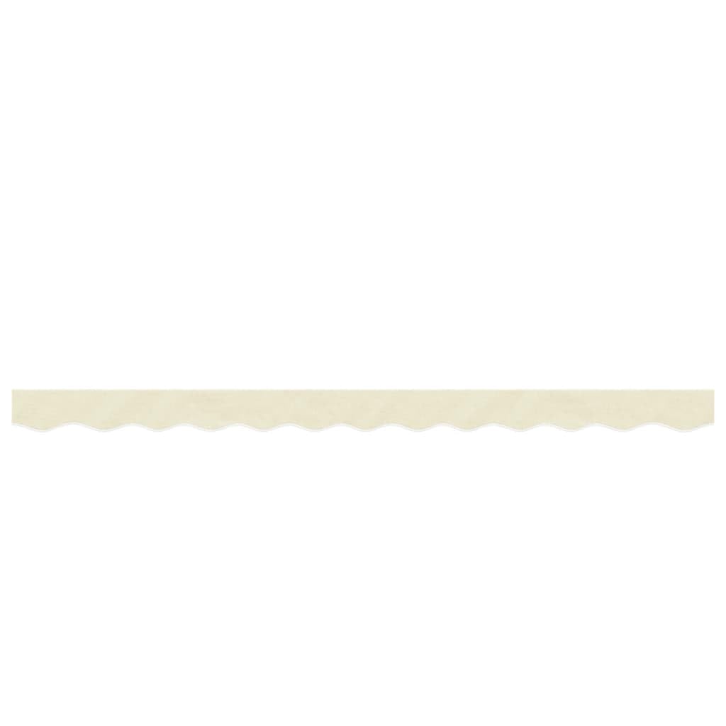 Leasha Lambrequin pour Store Banne, Lambrequin Seul pour Store Banne Rayure crème 2,8x0,2 m