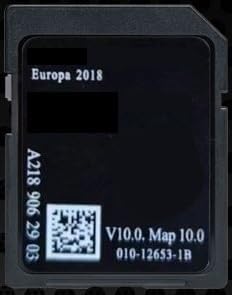 SD Map GPS Navigation Europe Turkey 2018 v10 - A2189062903 Compatible with Mercedes Garmin Map Pilot - STAR1