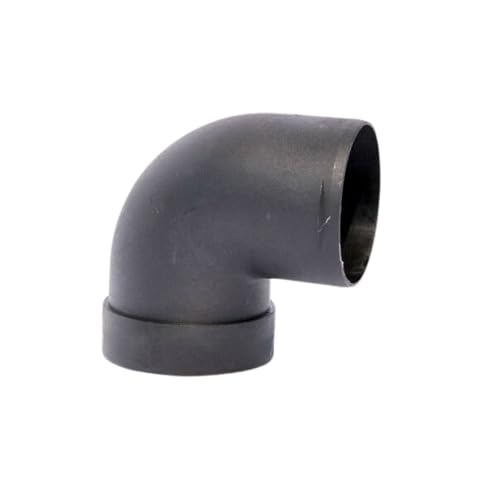 Autoterm 90° - Rohrbogen 60mm für Anschluss von Warmluftschlauch Luftrohr Ausströmer Luftauslass Luftführung passend für Diesel Standheizung Luftheizung 90 Grad Kunststoff