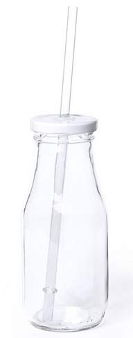 DISOK - Lote de 48 Tarros de Cristal con Caña surtido en colores. Tarros de bebida infantiles para colegios, ludotecas, cumpleaños, fiestas infantiles, comuniones.
