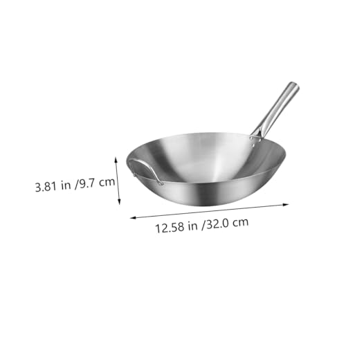 Wok redondo acero inoxidable antiadherente Unomor miniatura 4