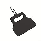 MoSundi Ventilador de barbacoa de mano para cocinar al aire libre, ventilador de camping de 32 x 21 x 3 cm con potente flujo de aire, arrancador de fuego de plástico ligero para barbacoa, senderismo