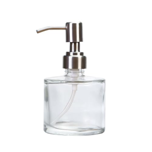 ELAYARD 1 Pieza Botella de loción de Vidrio Espuma contenedor de líquido de Viaje Bomba Lavar Recargable jabón Botella Reutilizable Travel Bottles Botella de champú Botella de Viaje vacía