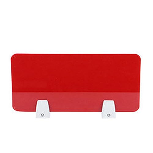 Acrylic Desk Panel Divider – Noise Cancelling Office Divider Acoustic Desk Reduces Noise & Visual Distractions for Office & School Desks