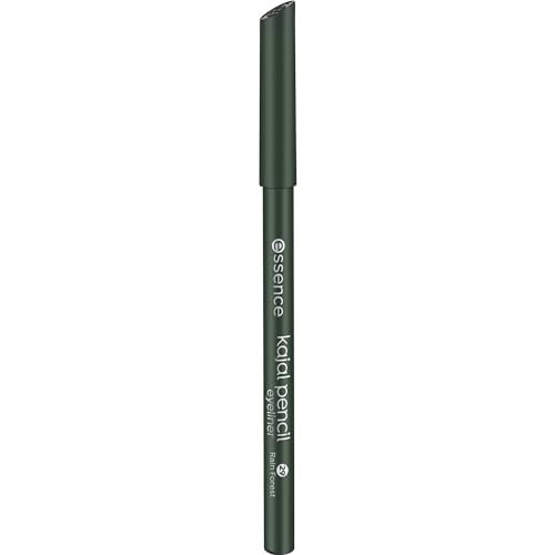 essence cosmetics kajal pencil, Nr. 29 Rain Forest, grün, definierend, langanhaltend, farbintensiv, matt, vegan, Mikroplastik Partikel frei, Nanopartikel frei (1g)