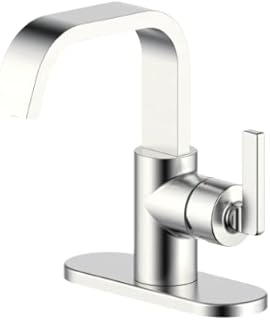 Ultra Faucets UF38403 Bathroom Faucet,Single-Handle Lavatory Faucet,Brushed Nickel