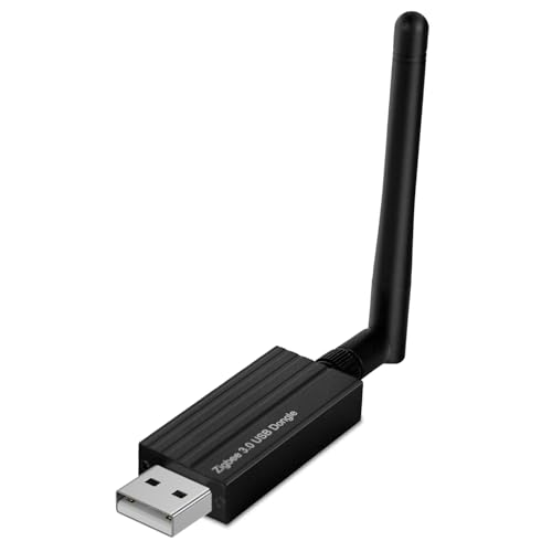Haozee Zigbee Gateway, EIN universeller Gateway-Dongle Plus, TICC2652P1+CH340C Zigbee USB-Stick-Koordinator für ZHA in Home Assistant oder Zigbee2MQTT, Open HAB usw.