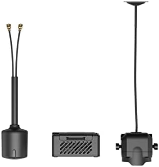 DJI Jednostka powietrzna O3 do drona FPV, cyfrowy system transmisji, maksymalny zasięg 10 km, transmisja wideo 1080p/100fps H.265, kompatybilna z DJI Goggles 2, DJI FPV Goggles V2 i DJI FPV pilot 2