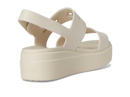 Crocs Sandały damskie Brooklyn 4u, Stucco, 34/35 EU