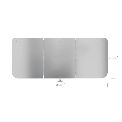 Paneles reflectores de aluminio para calentador de patio exterior 3