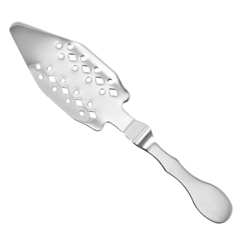 Holibanna Gocciolatore Per Assenzio Cavo Filtro Per Cocktail Cucchiaio Per Assenzio Per Bar Realizzato in Acciaio Inossidabile Colino Per Filtrare Cubetti Di Zucchero E Ghiaccio
