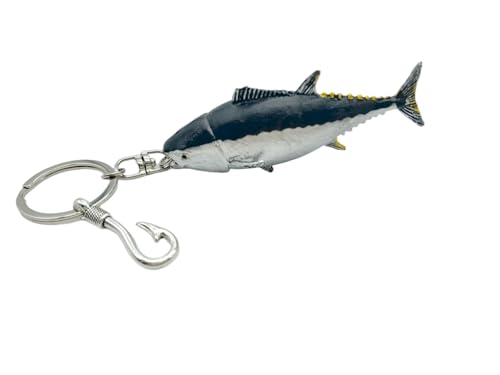 MsAnya Fishing Gifts Keychain Fish Key Chain Men Fishing Stuff