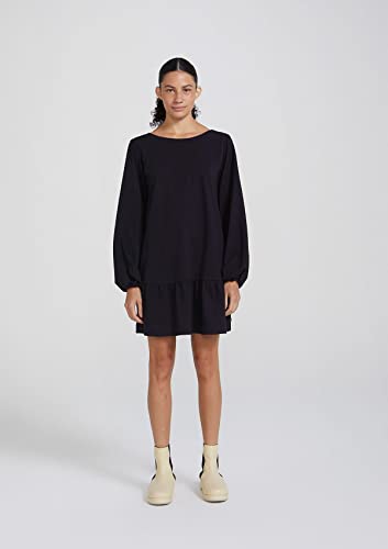 Vestido Curto Manga Longa Evasê