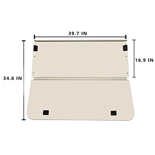 Techinovat Tinted Windshield For Club Car Ds 1982-2000 Golf Cart Fold Down #TOP3