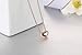Rigant Simple Small Smooth Heart Pendant Necklace Fashion Jewelry for Women (Rose Gold)