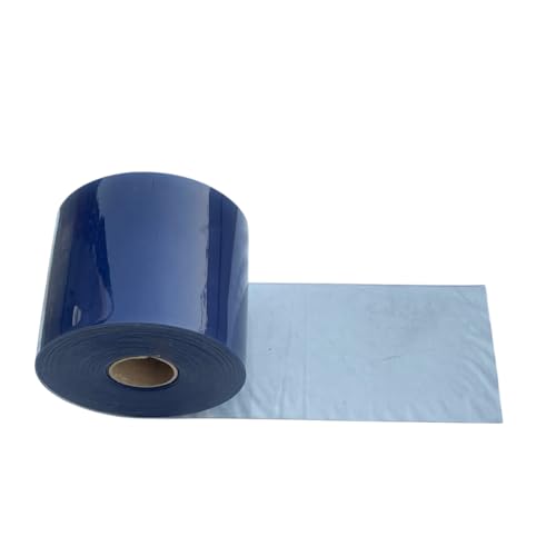 Image of SMART PACK Transparent PVC Strip Curtain Roll for Door, Window, Ex. | Industrial, Dustproof PVC, Commercial, Factory Strip Curtain | Size - 200x3 MM, 50 Meter, Pack of 1