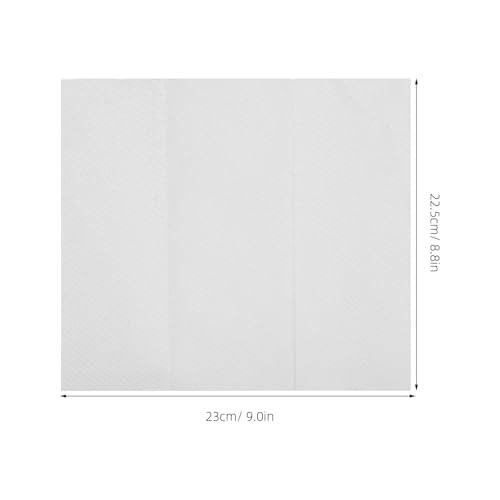 Toallas desechables de papel blanco para invitados con pack de 200 unidades 2
