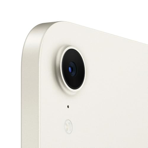 Image of Apple iPad mini (A17 Pro, 7th Generation, 8.3-inch, 2024), 256GB, Wi-Fi + Cellular, Starlight (Renewed Premium)