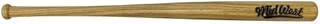 Midwest Adult Slugger Wood Bat - Brown, 32 inch