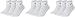 Produktbild NIKE 9 Paar Socken One Quater Socks Herren Damen Kurze Socke Knöchelhoch, Farbcode + Farbe:A21 9 Paar weiss, Größe:42-46