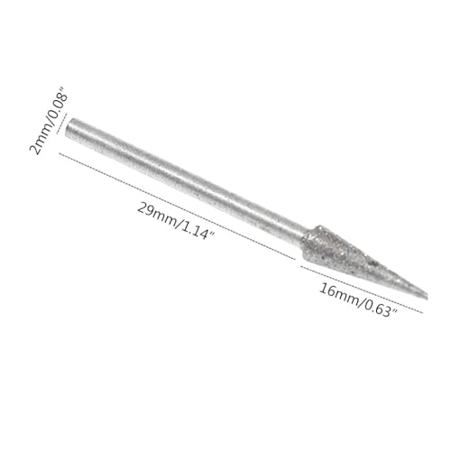 Image of 5Pcs Diamond Drill Bits Carving Bits Fit for Stone Carving Bone Carving Egg Decorating Glass Carving Finishing Products Abrasive Pads for Drill Abrasive Grinding Discs Abrasive Wheels and Discs