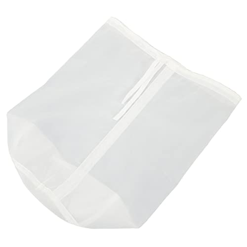 GRIRIW Bolsas De Filtro De Malla De Nailon 20x30 Cm Filtro Reutilizable para Leche De Nueces y Vino Bolsa De Café Frío para Leche De Uso Doméstico Multiusos