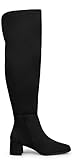botas mosqueteras online  MOSQUETERA Botas de caña Alta de Serraje Negras