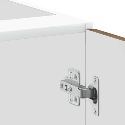 QJBSAVVA Kitchen Base Cabinet Porto Brown Oak 60 x 46 x 81.5 cm Engineered Wood Storage Unit with Adjustable Feet and Door Easy to Clean for Kitchen Pantry Bathroom Utility Room - Image 9