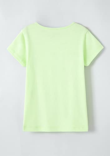 Blusa Infantil Menina Manga Curta Com Estampa Tam 1 A 16