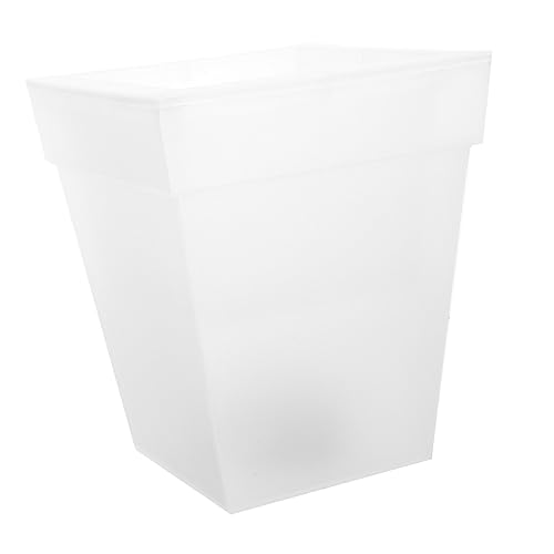 BESPORTBLE Fioriera Luminosa Da Giardino Solare Vaso Decorativo Per Piante Vaso Da in Plastica Illuminazione Led Per Esterni Design Creativo e Unico Adatto Per Decorare e Ambienti Esterni