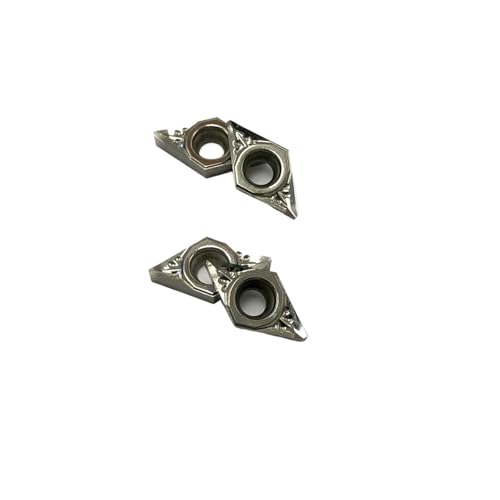 10 piezas DCGT070202 DCGT070204 DCGT070208 fresas para aluminio CNC