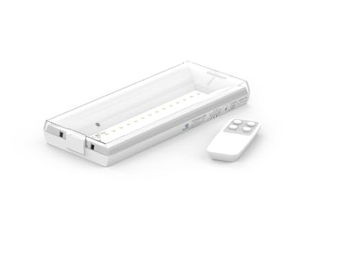 shopVG IP 20 LED Dauerlicht Notleuchte Notbeleuchtung Notausgang Fluchtwegleuchte Notlicht Fluchtweg EXIT mit test Fernbedienung